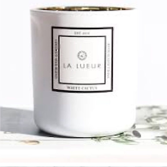 La Lueur Other - La Lueur White Cactus Candle